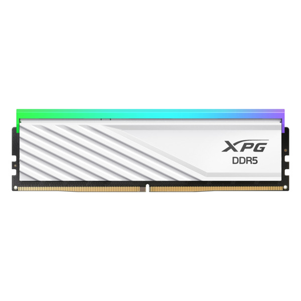 ADATA DDR5 - 16GB - 6000 - CL - 36, single (white, AX5U6000C3616G-SLABRWH, XPG Lancer Blade RGB, INTEL XMP, AMD EXPO)