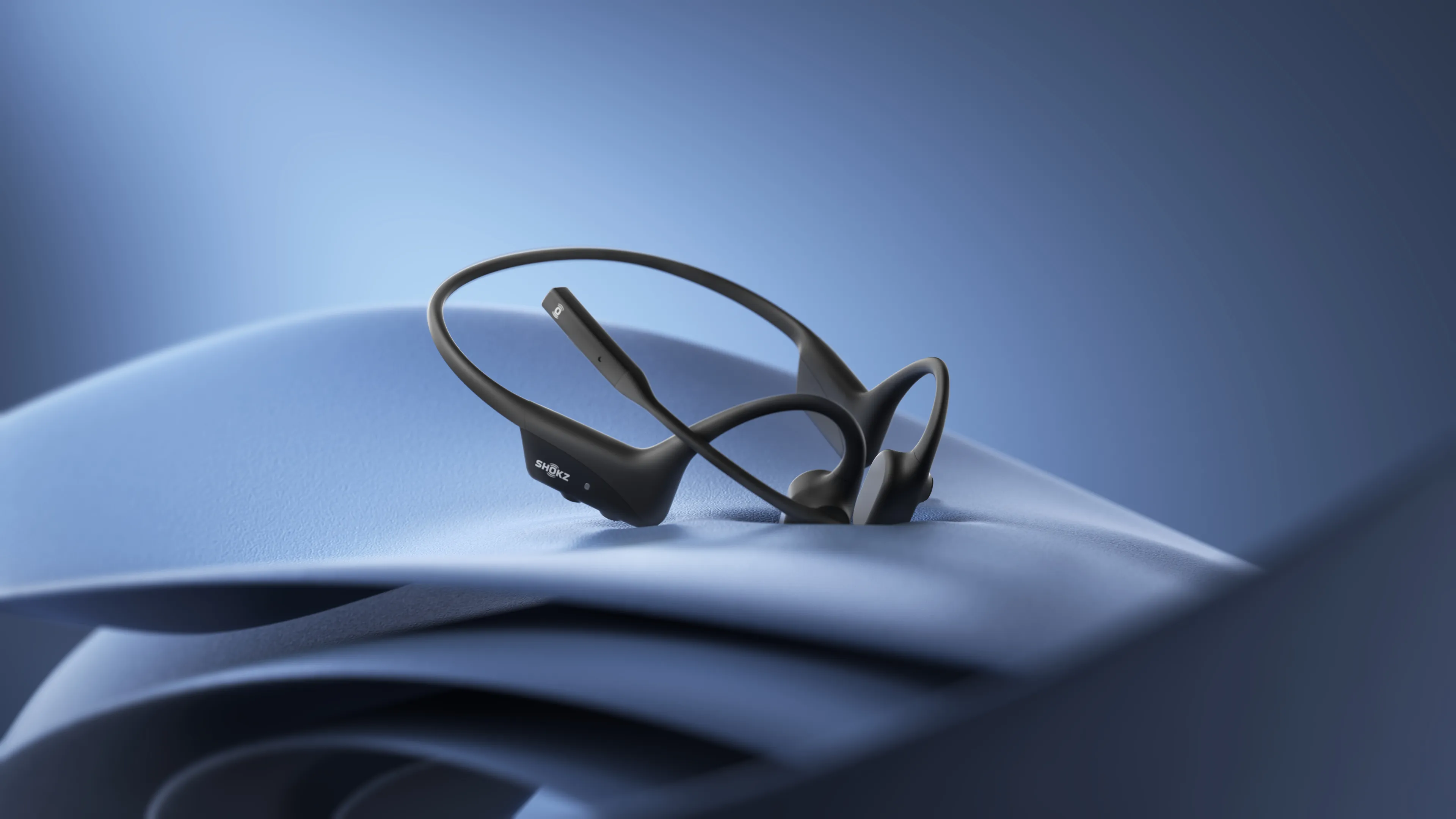 Shokz OpenComm2 UC Type A -luujohdekuulokkeet, musta