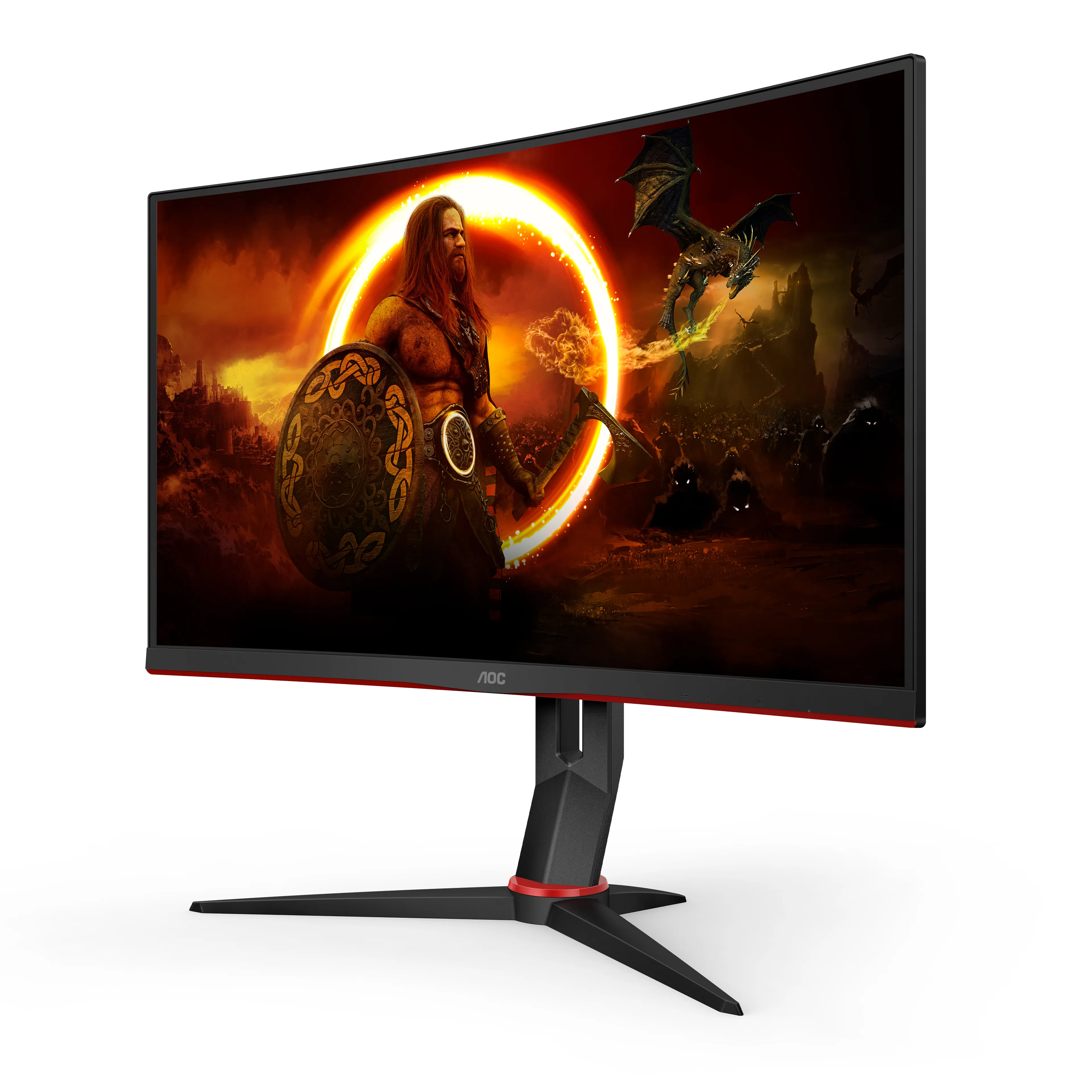 (L&ouml;yt&ouml;nurkka) AOC 27&quot; C27G2ZU/BK, Full HD, VA -kaareva pelin&auml;ytt&ouml;