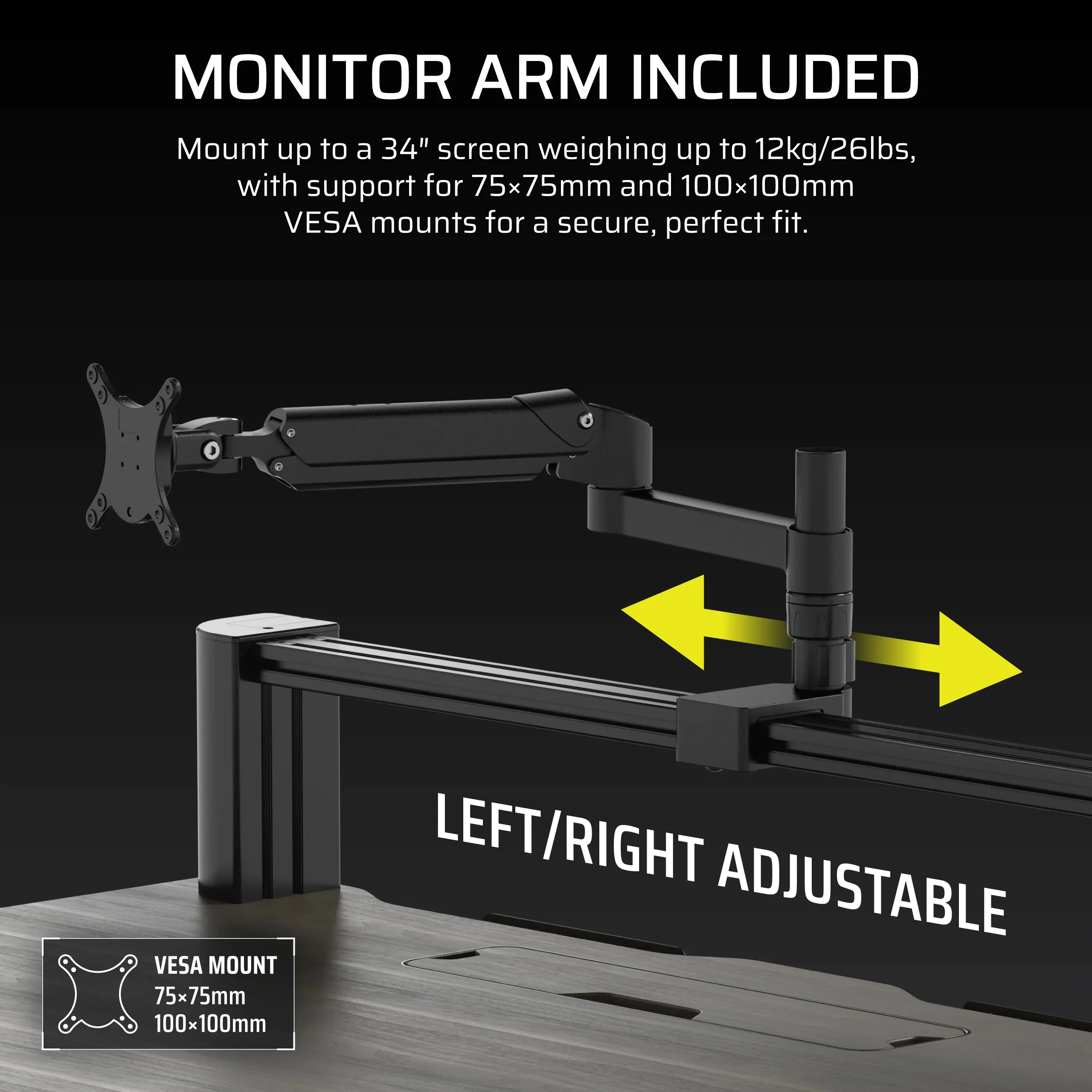 Corsair Platform:4 - Wood, Adj. Height