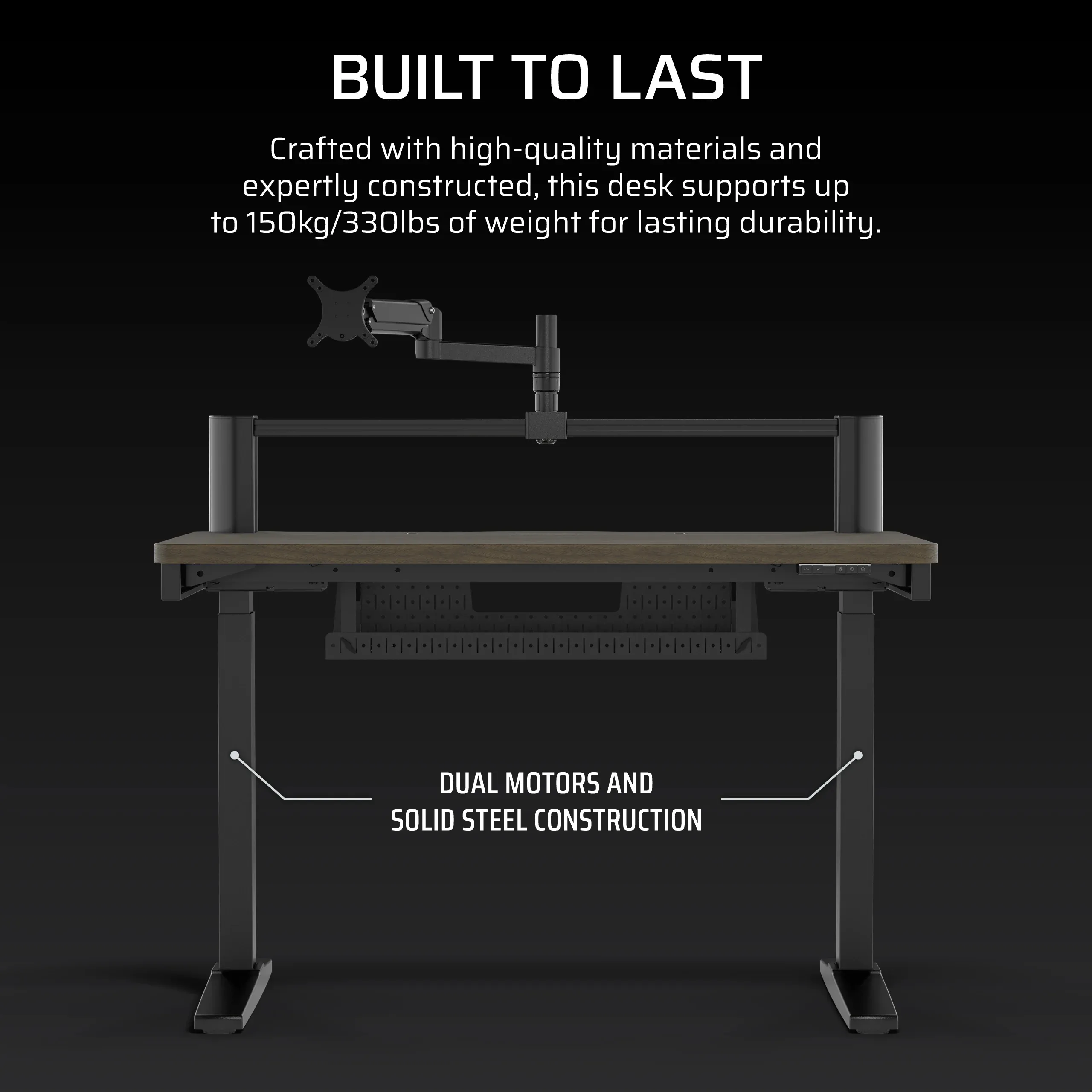 Corsair Platform:4 - Wood, Adj. Height