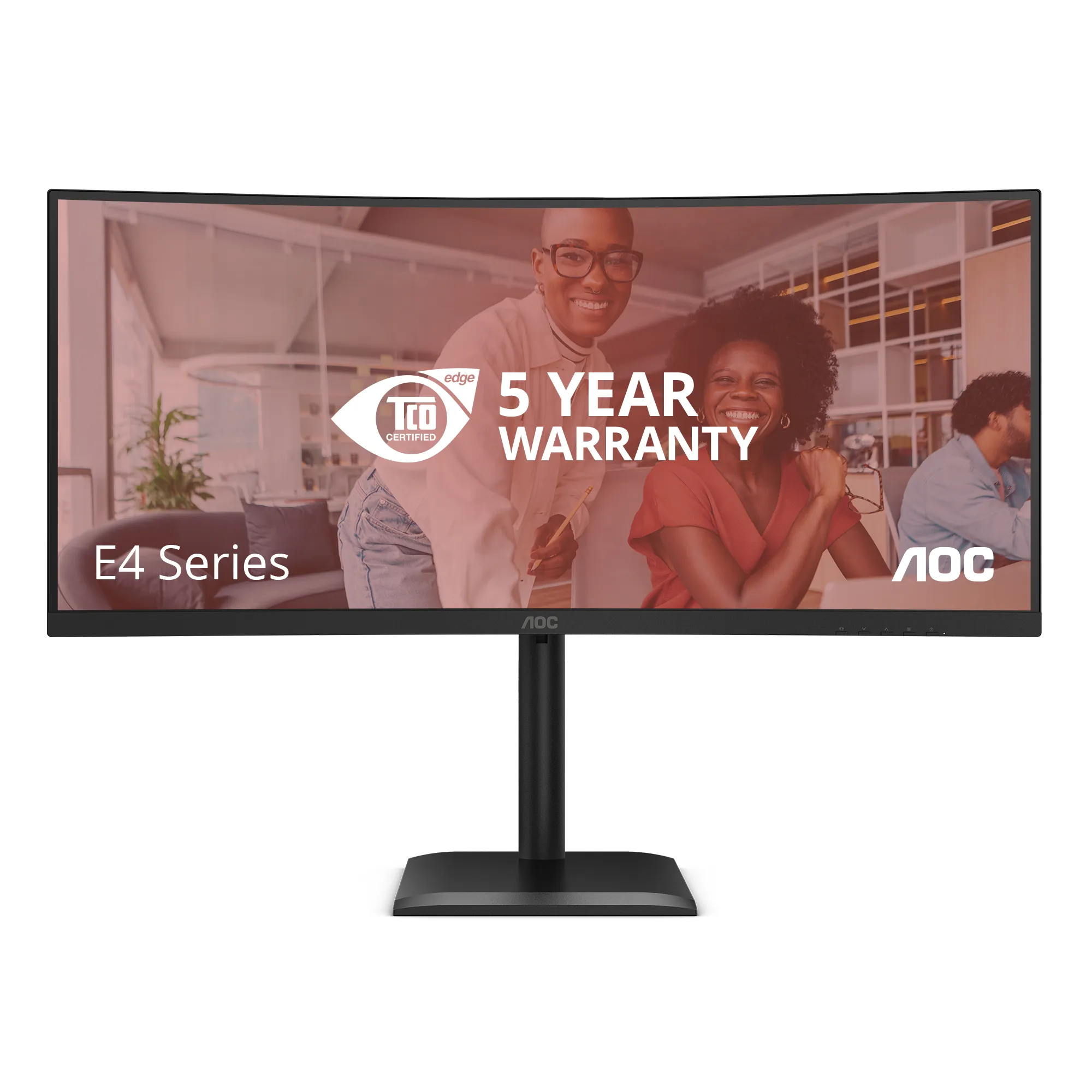 AOC E4 CU34E4CV 34&quot; UWQHD, VA - curved monitor