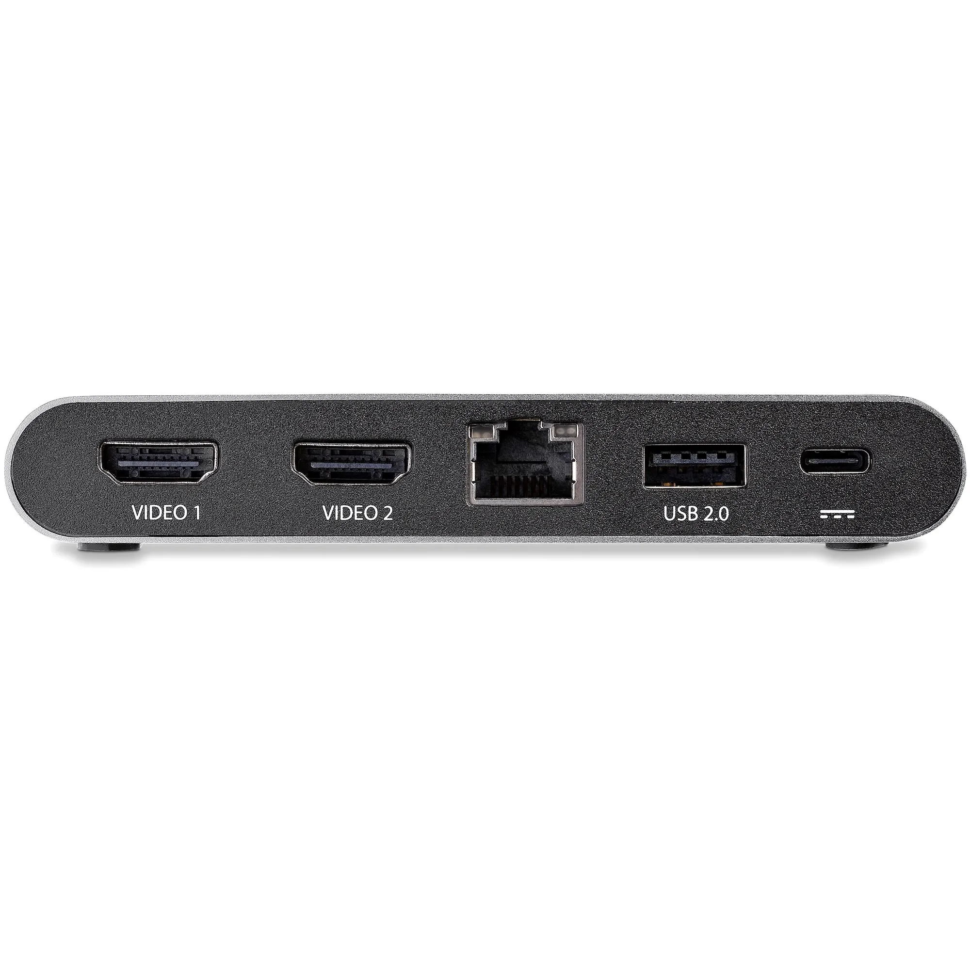 STARTECH.COM USB-C Multiport Adapter - Dual-Monitor - Windows - USB-C to Dual 4K HDMI Adapter - 2x USB-A Ports - 100W PD 3.0 - GbE