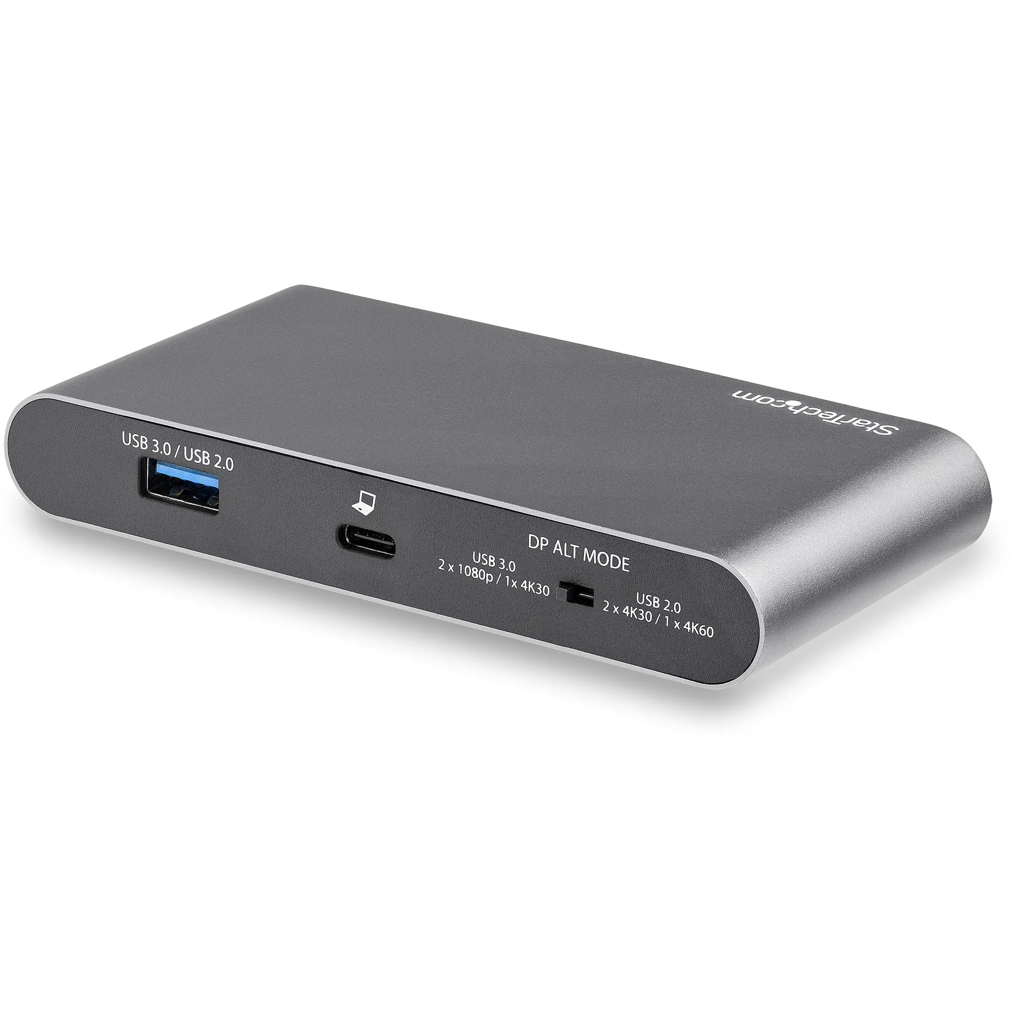 STARTECH.COM USB-C Multiport Adapter - Dual-Monitor - Windows - USB-C to Dual 4K HDMI Adapter - 2x USB-A Ports - 100W PD 3.0 - GbE