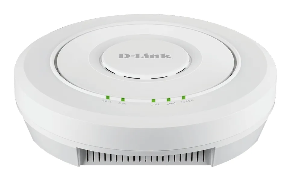 D-Link Tr&aring;dl&ouml;s Accesspunkt, odefinierad, Dual-Band, Gigabit AC, vit