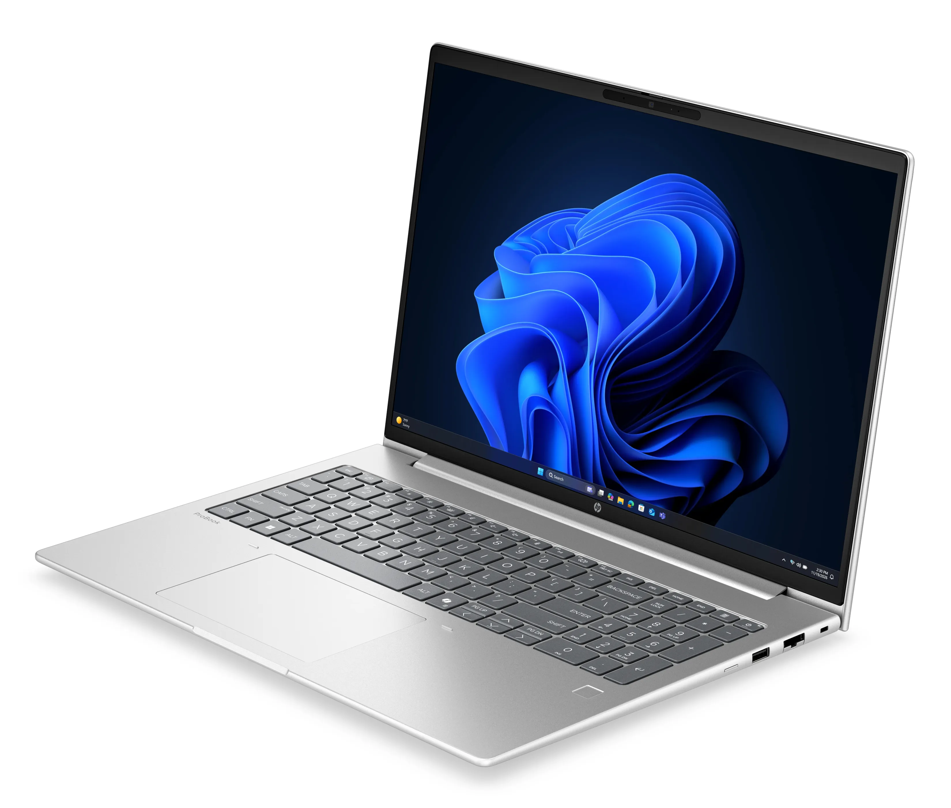 HP ProBook 4 G2a 16.0" Ryzen 7 250, 32 GB, 512 GB, Radeon 780M, Win 11 Pro - b&auml;rbar dator, silver