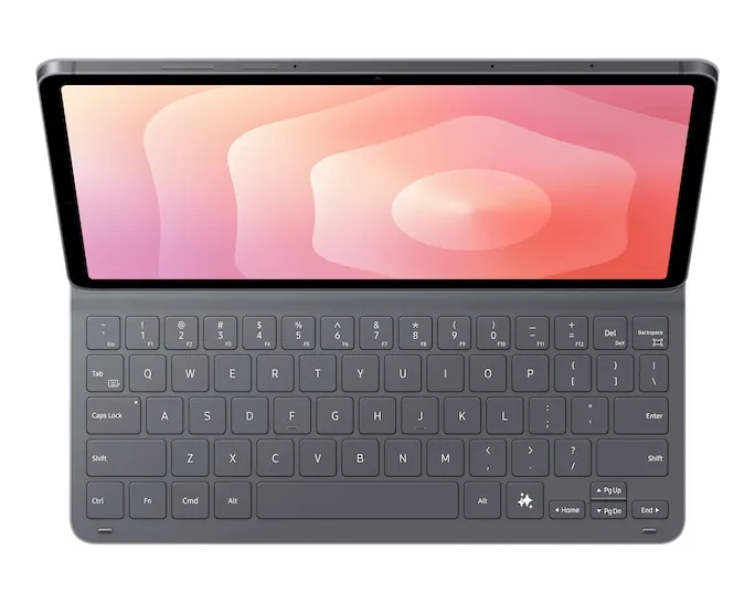 Samsung Book Cover Slim, Galaxy Tab S11 - keyboard case, Black