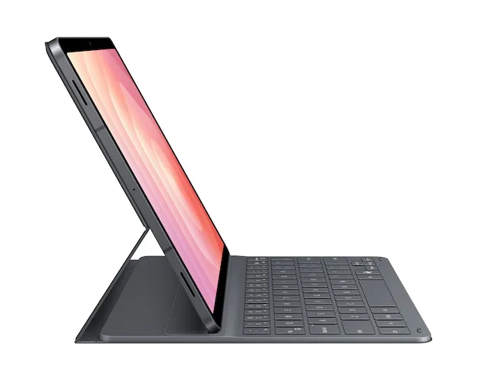 Samsung Book Cover Slim, Galaxy Tab S11 - keyboard case, Black