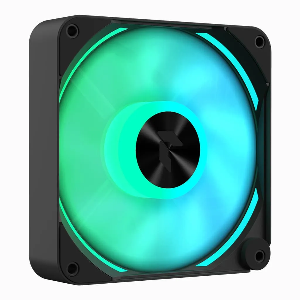 APNX FP2 PWM ARGB Fan, Fluid Dynamic Bearing, 120mm, Black