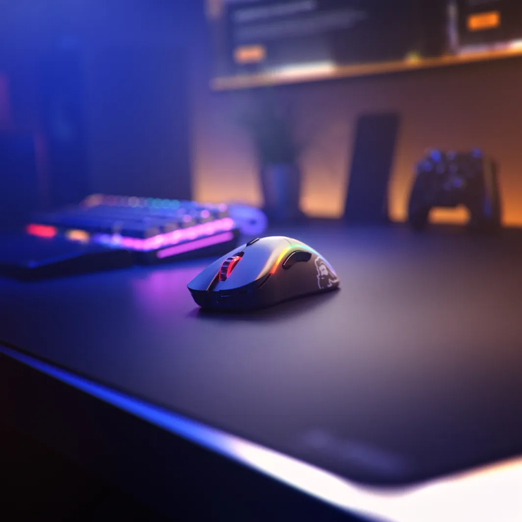 Glorious Model D Minus - wireless gaming mouse, matte black