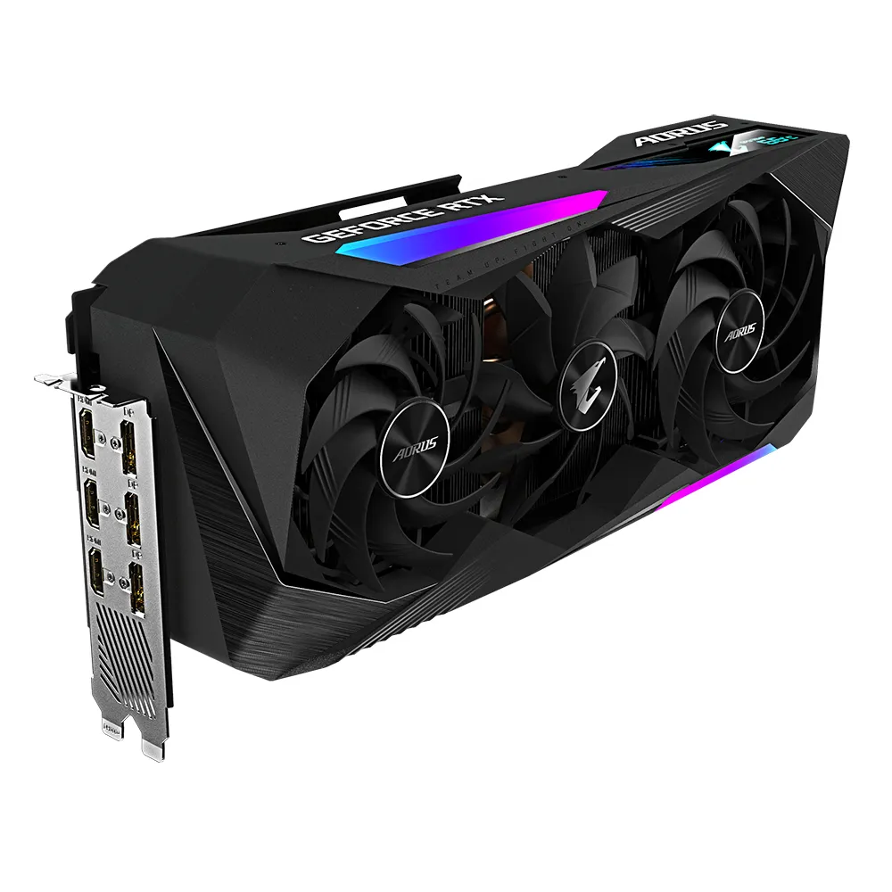 Gigabyte GeForce RTX 3070 Ti Aorus Master 8 Gt -n&auml;yt&ouml;nohjain