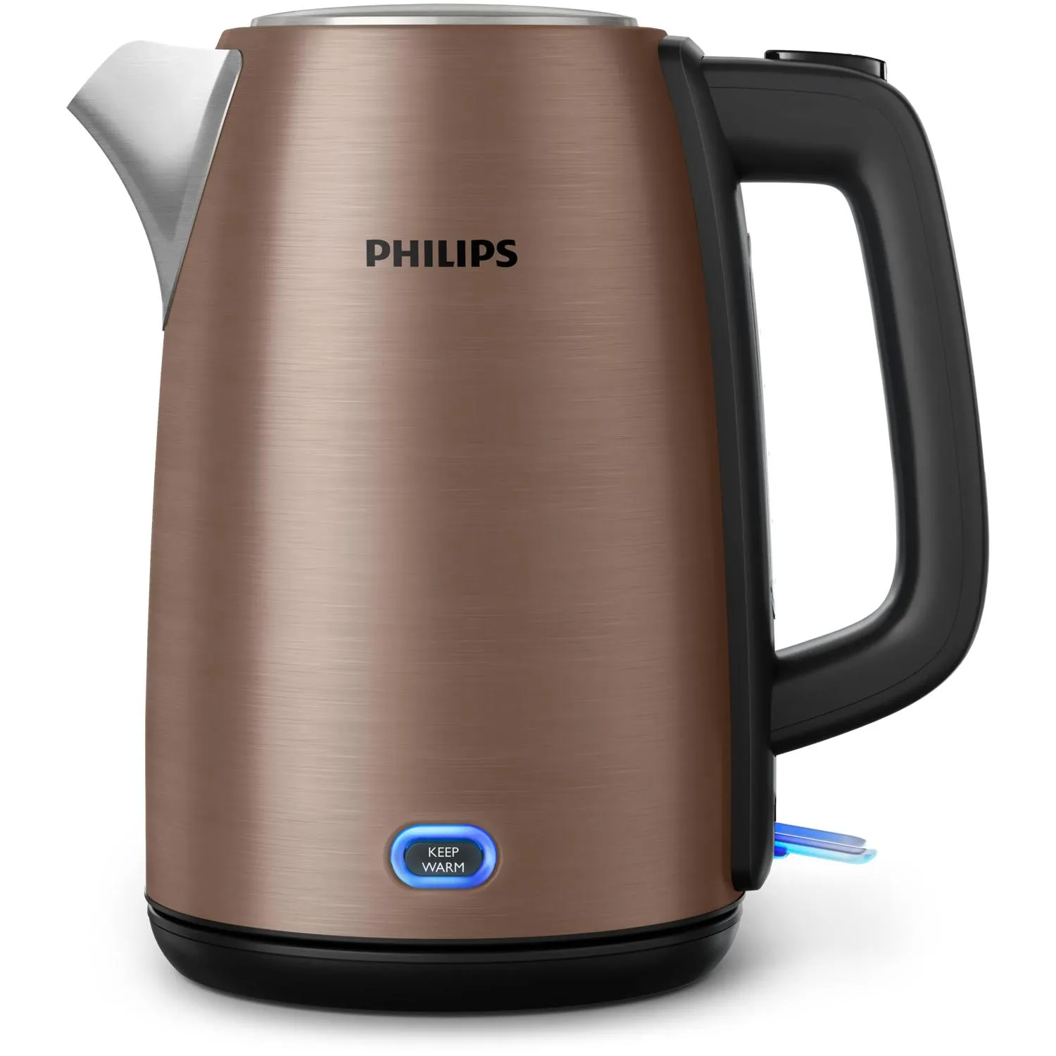 Philips Viva Collection HD9355/92 kettle, 1.7L, 2060W, Black Copper