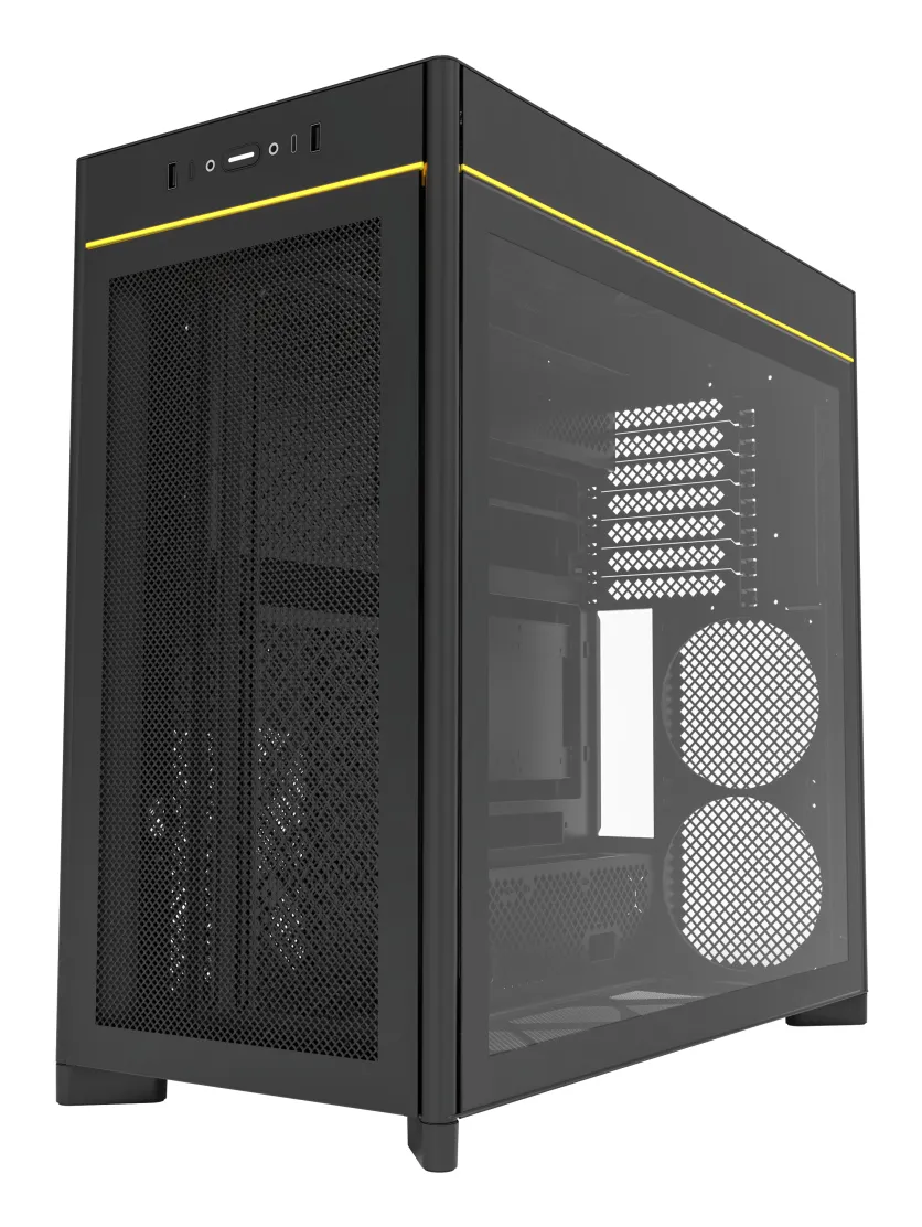 Montech HS01, Mesh - midi case, Black