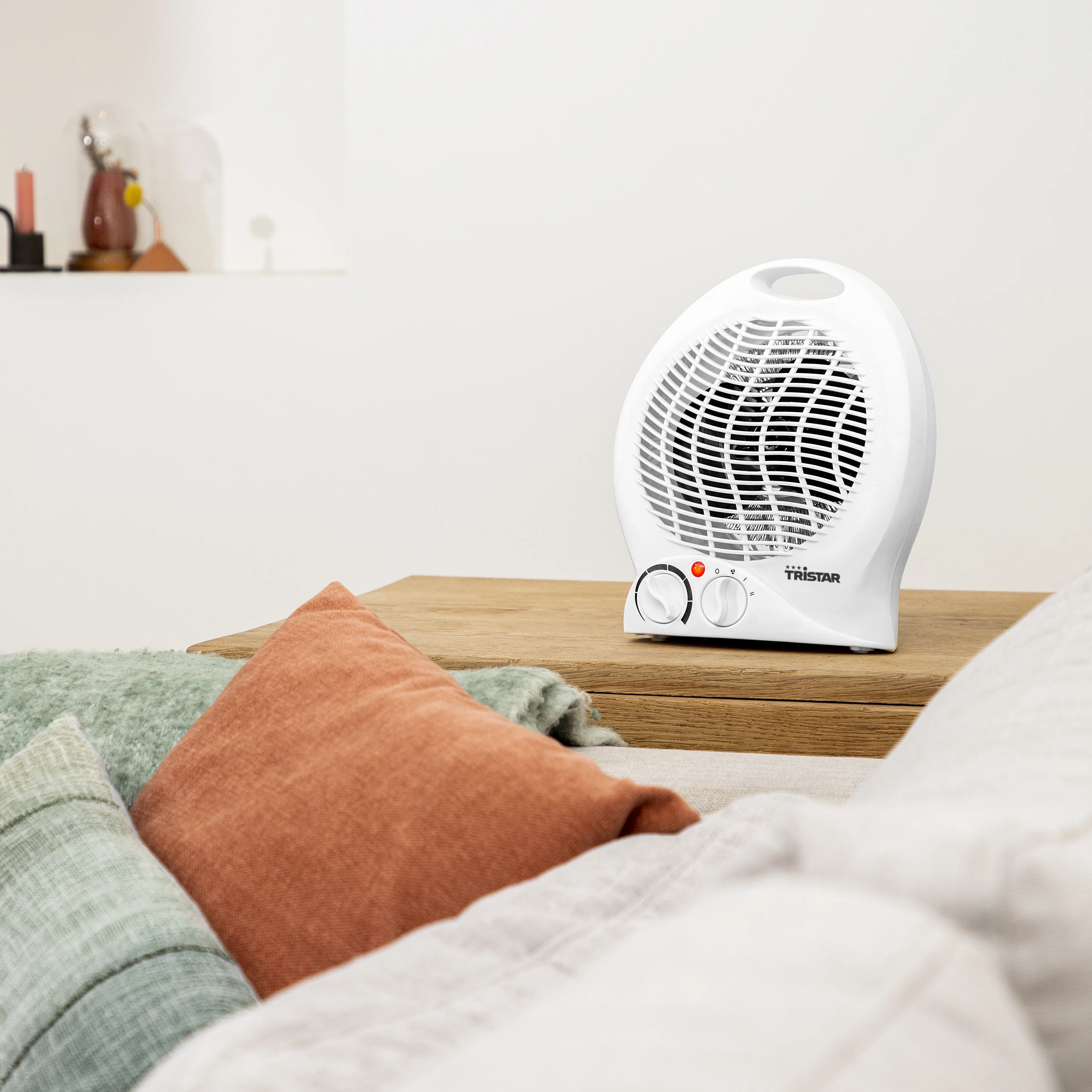 TRISTAR KA-5039 Fan Heater, 2000 W, White