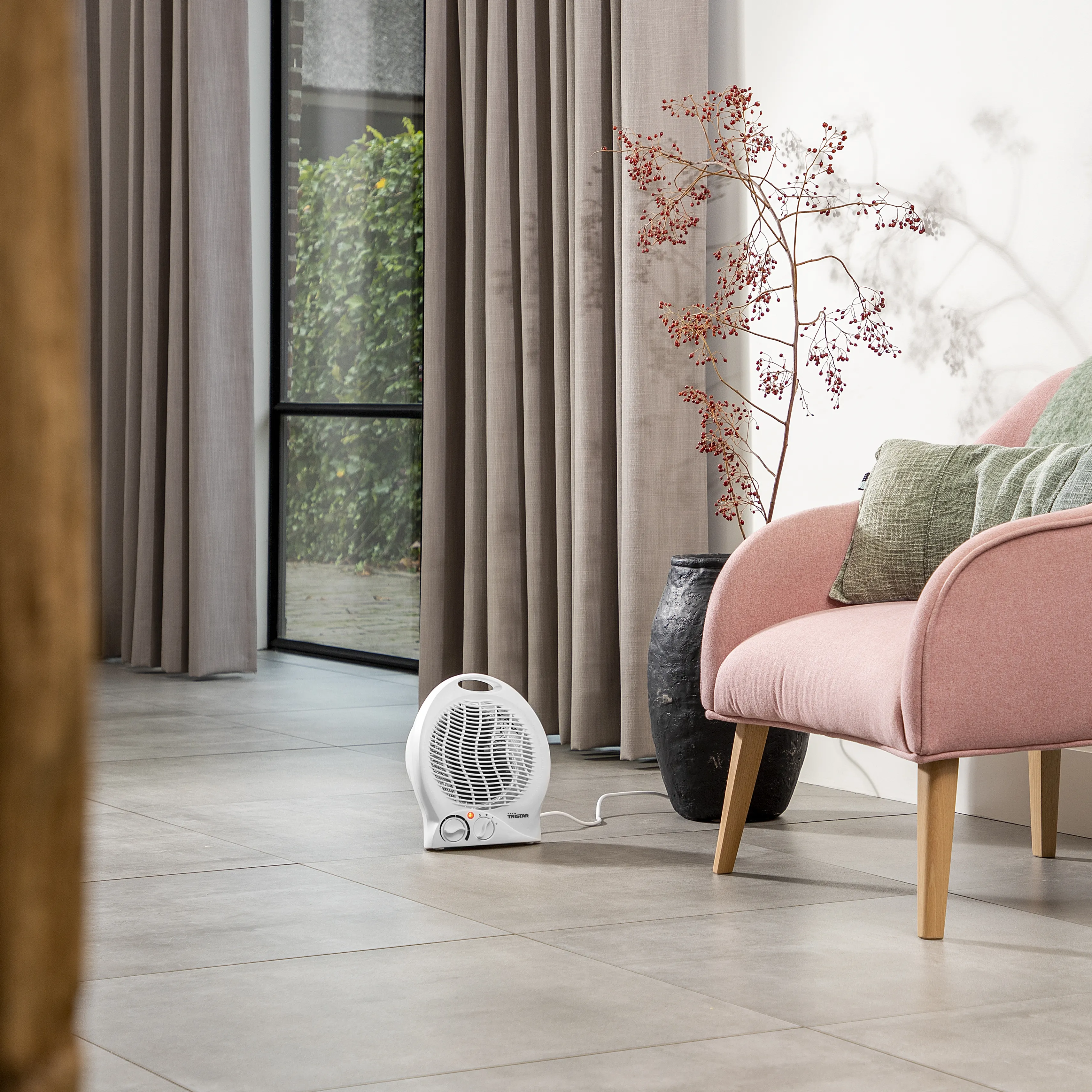 TRISTAR KA-5039 Fan Heater, 2000 W, White