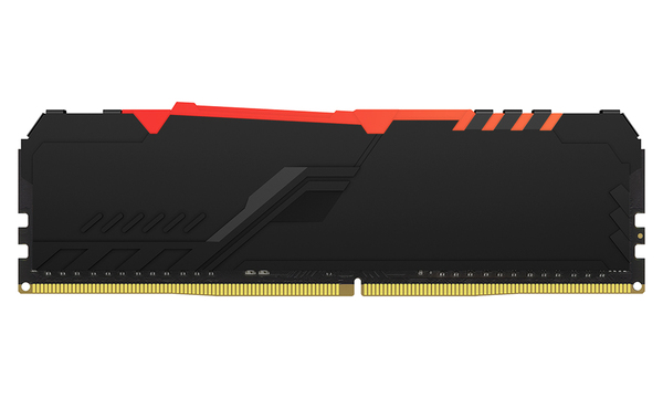 Kingston Fury Beast RGB 16 Gt (2 x 8 Gt) DDR4 3000MHz, CL15 -muisti, Musta
