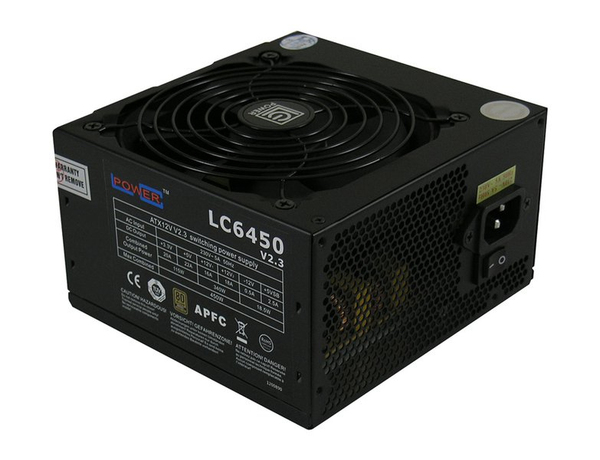 LC-POWER LC6450 V2.3 450W - PSU, 80 Plus Bronze