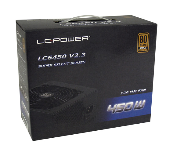 LC-POWER LC6450 V2.3 450W - PSU, 80 Plus Bronze