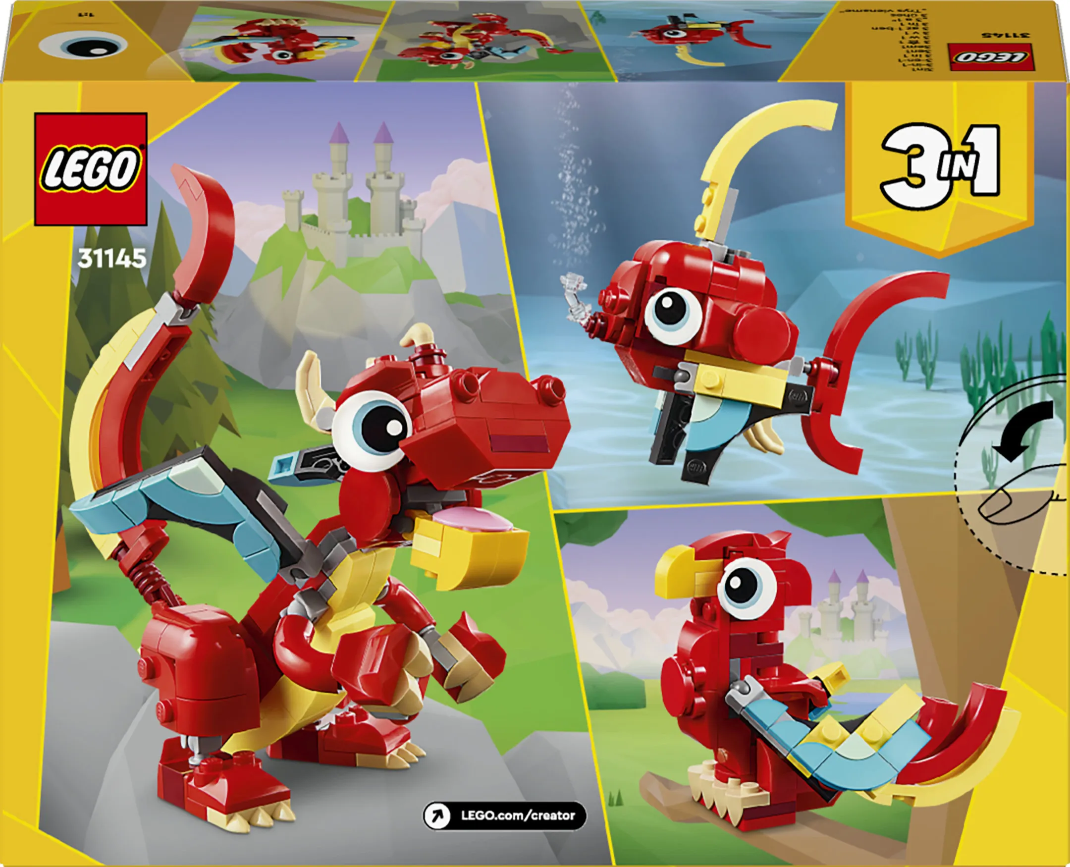 LEGO Creator Red Dragon 31145