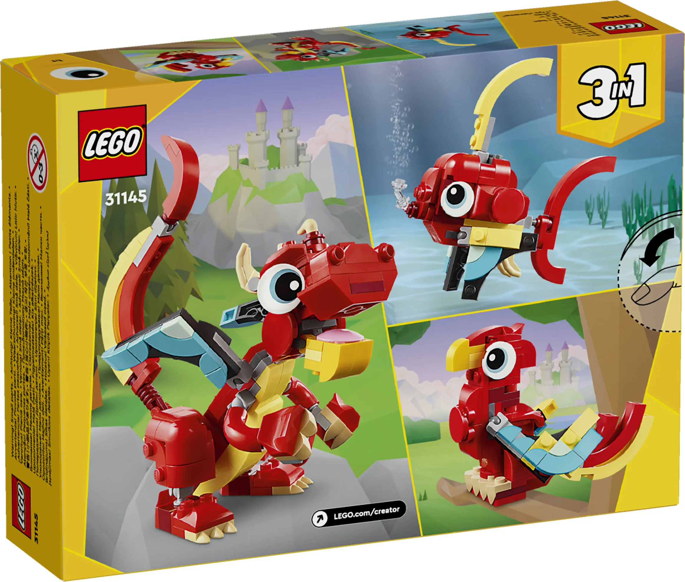 LEGO Creator Red Dragon 31145