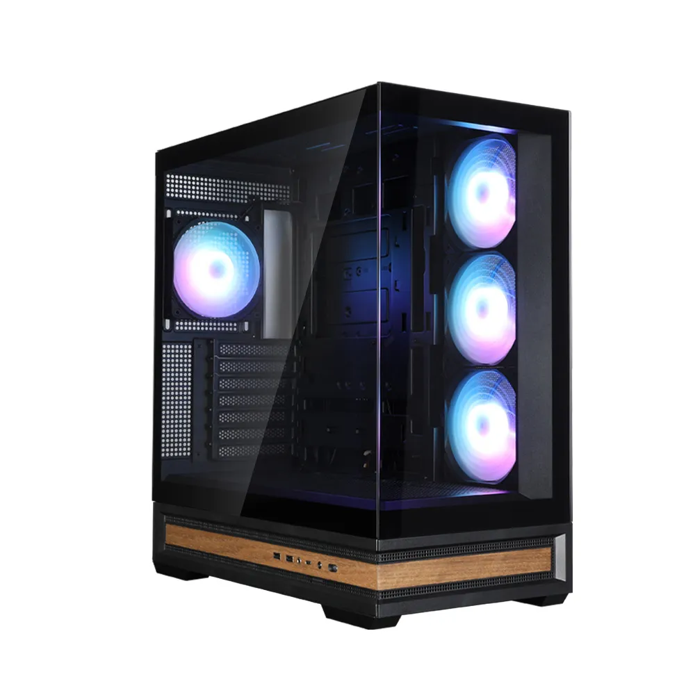 ZALMAN P40 NAMU Midi-Tower Case with window, with RGB lighting, Black