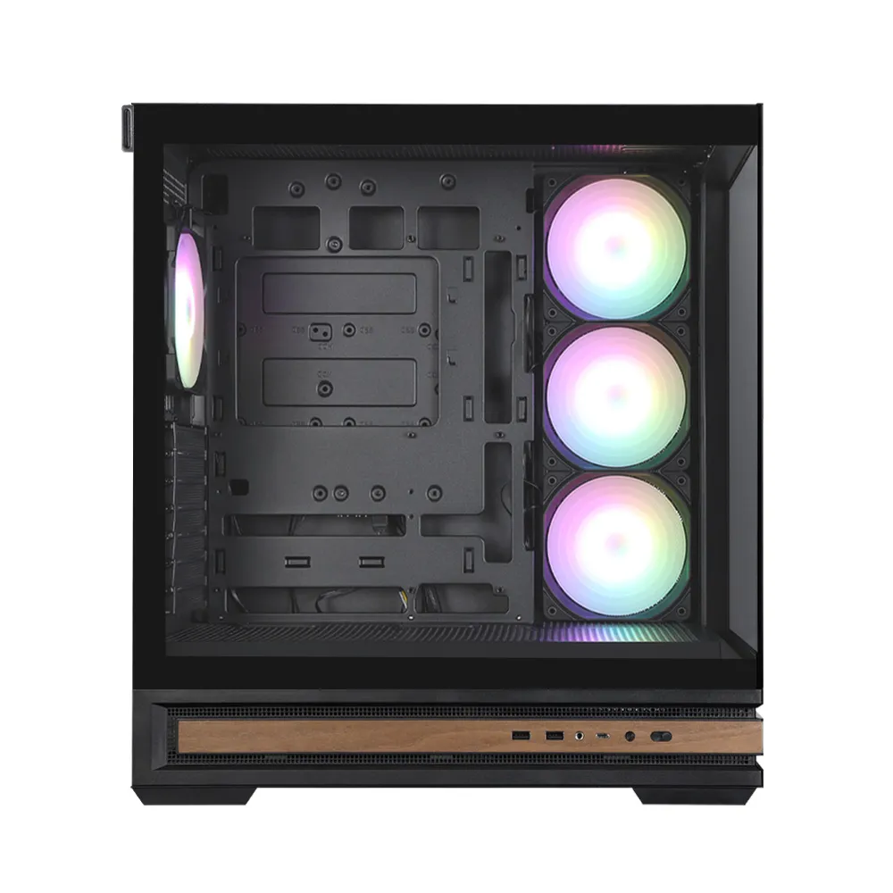 ZALMAN P40 NAMU Midi-Tower Case with window, with RGB lighting, Black