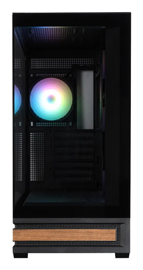 ZALMAN P40 NAMU Midi-Tower Case with window, with RGB lighting, Black