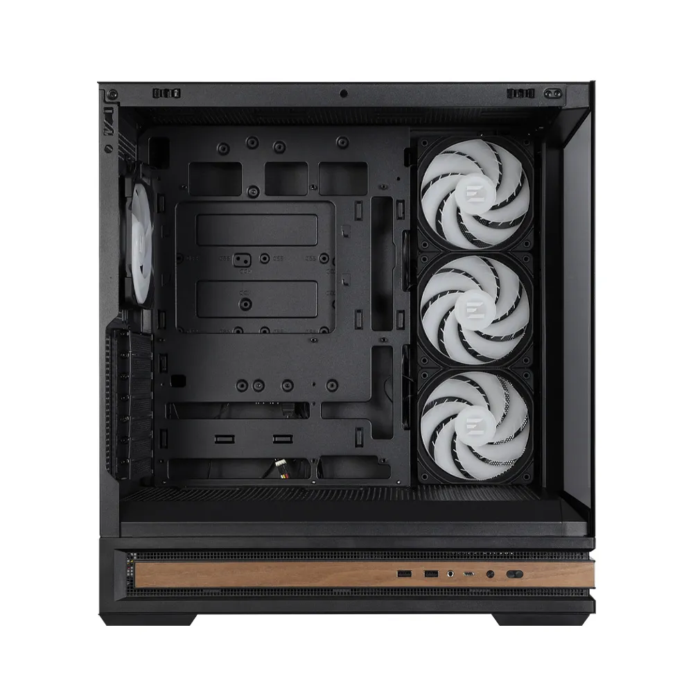 ZALMAN P40 NAMU Midi-Tower Case with window, with RGB lighting, Black