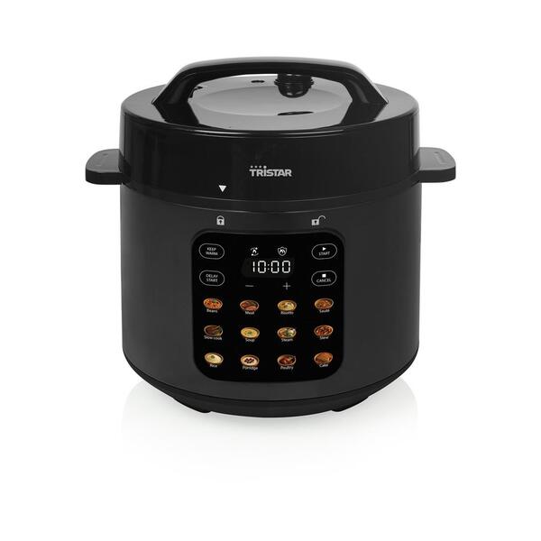 Tristar RK-6160 Digital tryckkokare 6 liter Svart