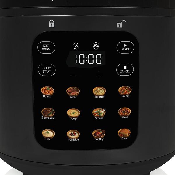 Tristar RK-6160 Digital tryckkokare 6 liter Svart