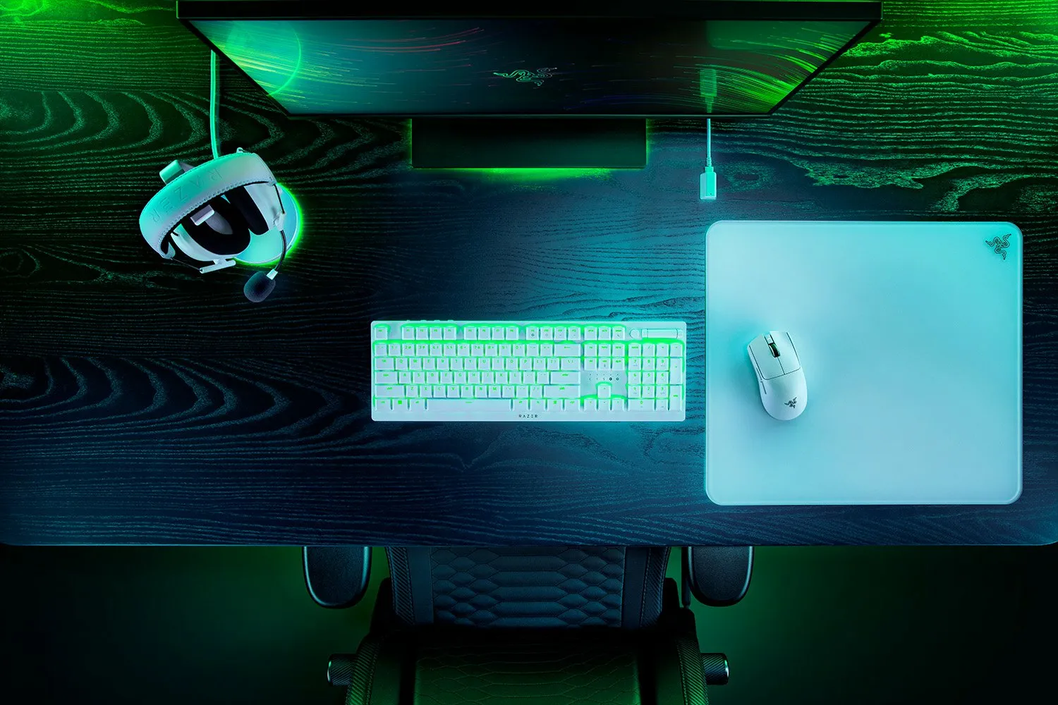 Razer Viper V3 Pro Optisk Trådløs Kablet Hvid