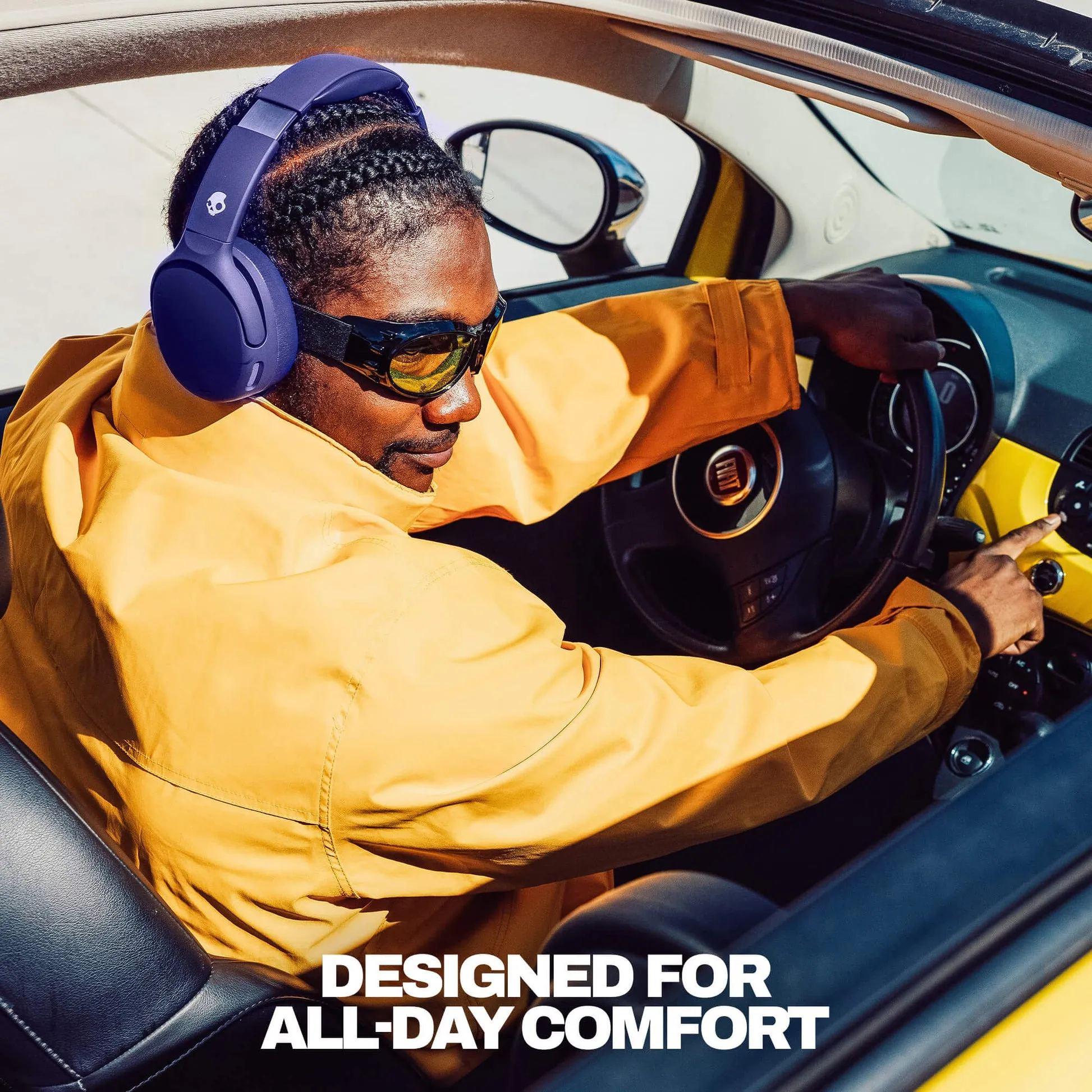 Skullcandy Crusher 720 -langattomat kuulokkeet, violetti