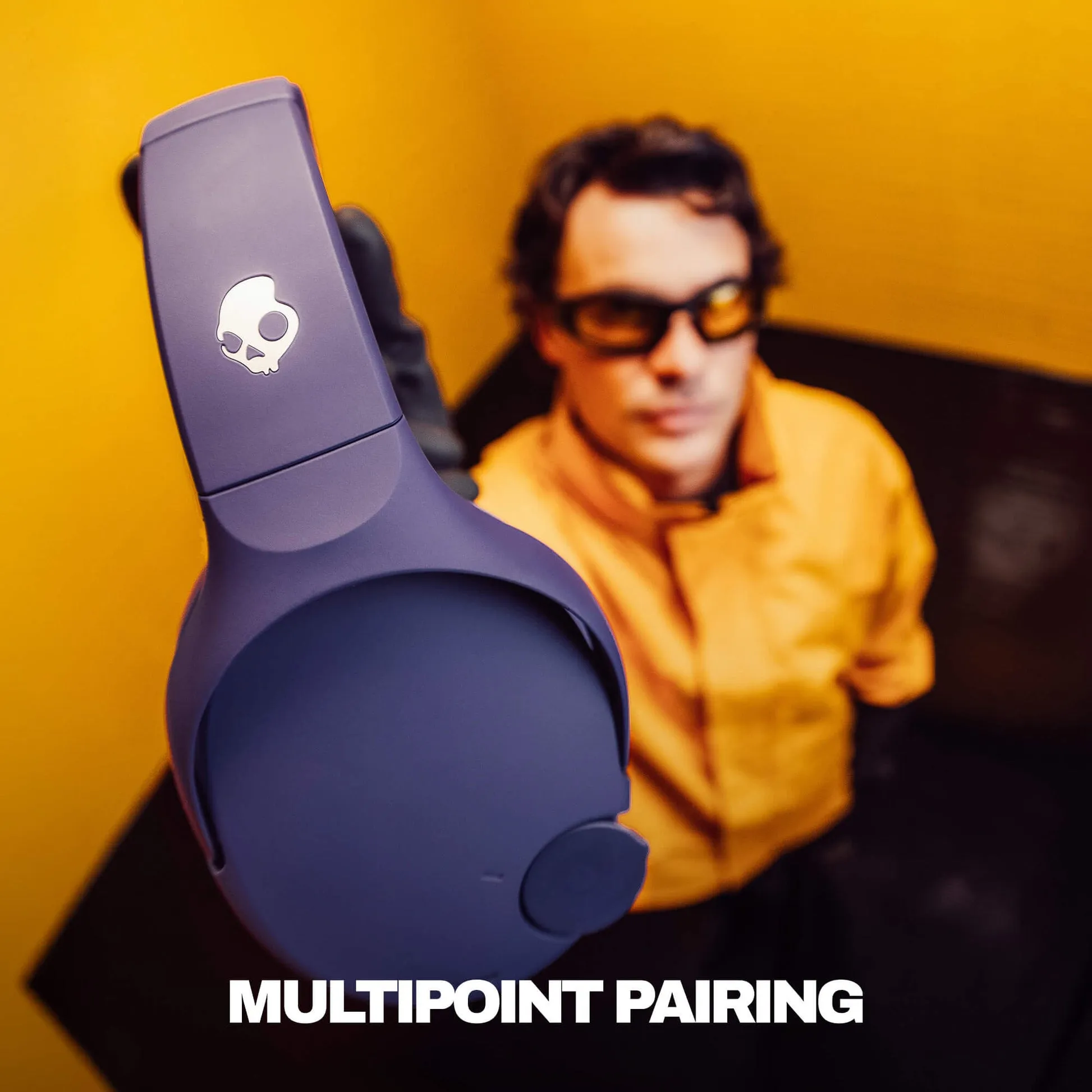 Skullcandy Crusher 720 -langattomat kuulokkeet, violetti