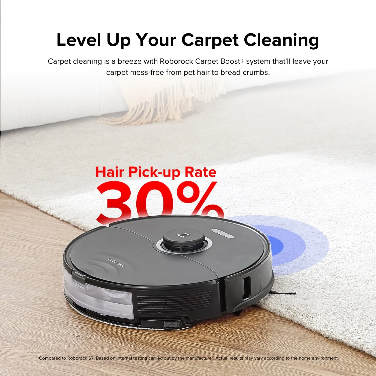 Roborock S8 - robot vacuum cleaner, black