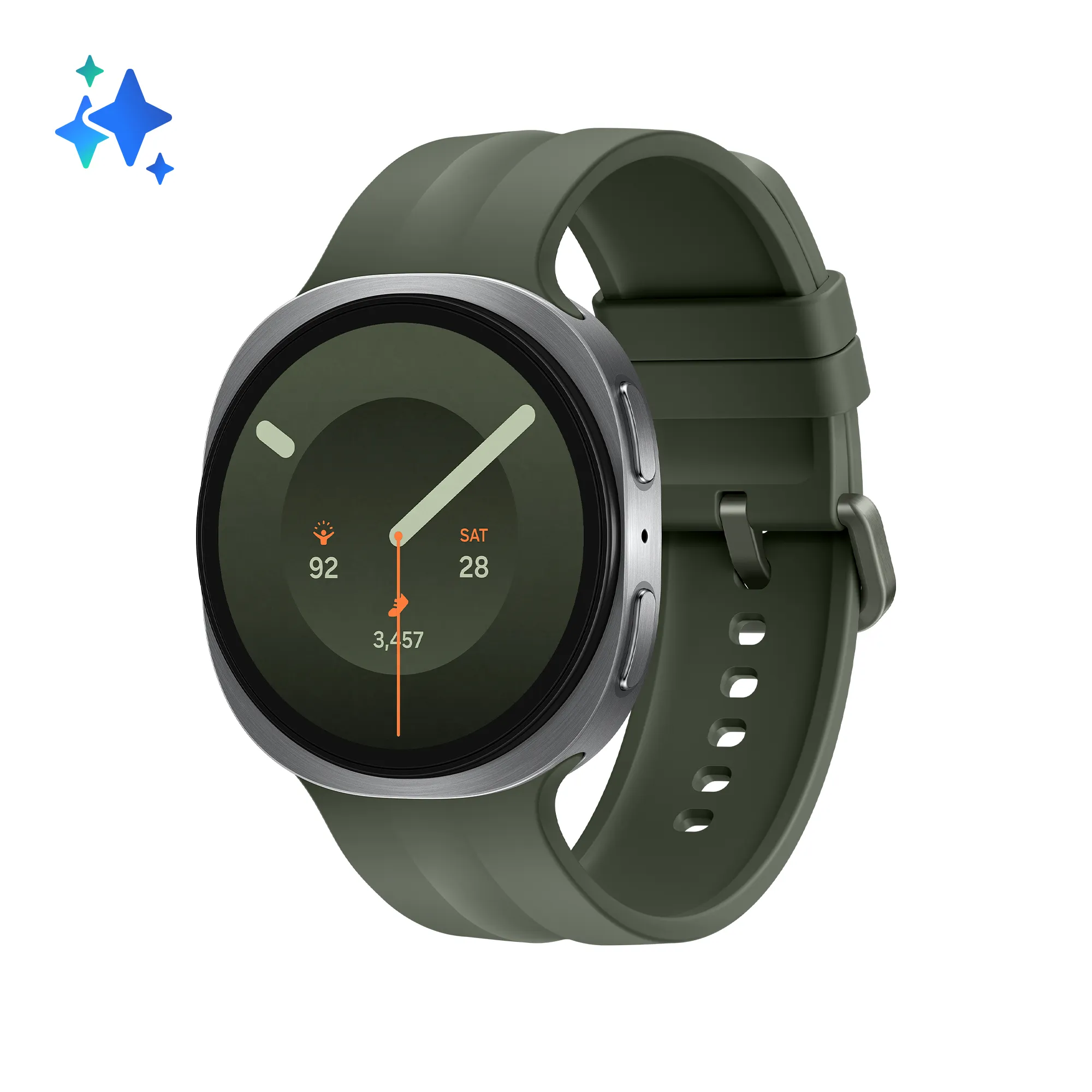 Samsung Galaxy Watch9 44mm smartklocka, silver