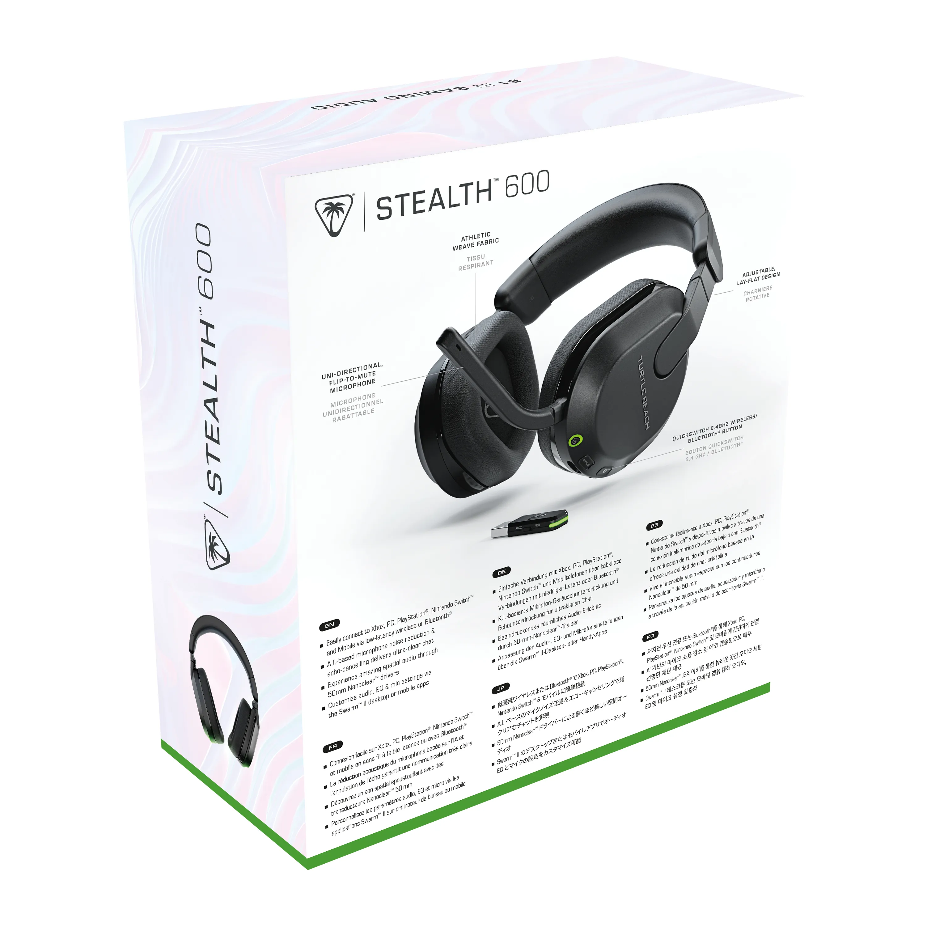 Turtle Beach Stealth 600 Gen 3 XB Wireless Gaming Headset, Black