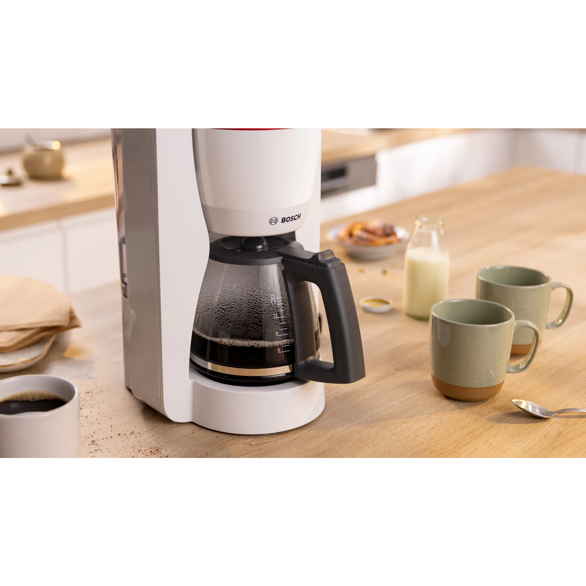 Bosch MyMoment TKA2M111 - coffee maker, white/grey