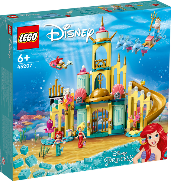 Lego Disney -Arielin vedenalainen linna 43207