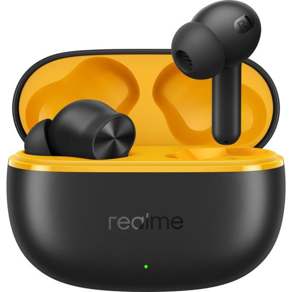 Realme Buds T200 Lite -langattomat nappikuulokkeet, Volt Black
