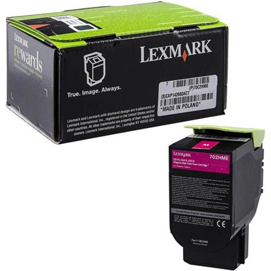 Lexmark 70C2HME toner cartridge, Magenta