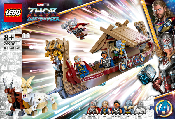 Lego Marvel -Vuohilaiva 76208