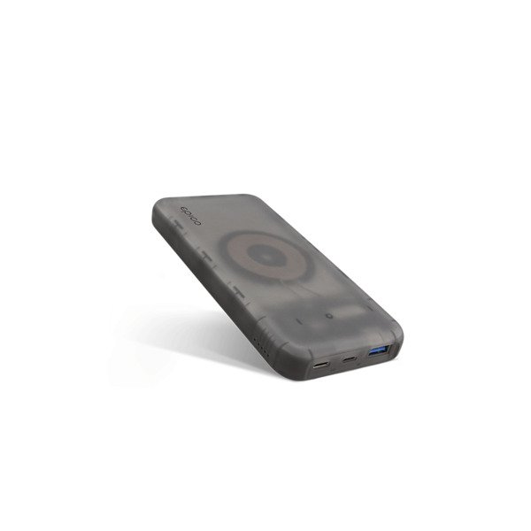 Epico Wireless PD - powerbank, 10 000 mAh, Transparent