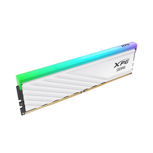 ADATA DDR5 - 16GB - 6000 - CL - 36, single (white, AX5U6000C3616G-SLABRWH, XPG Lancer Blade RGB, INTEL XMP, AMD EXPO)