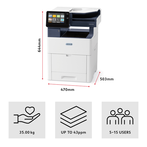 Xerox VersaLink C505V_S?FI Duplex LAN, A4 -v&auml;rilasertulostin