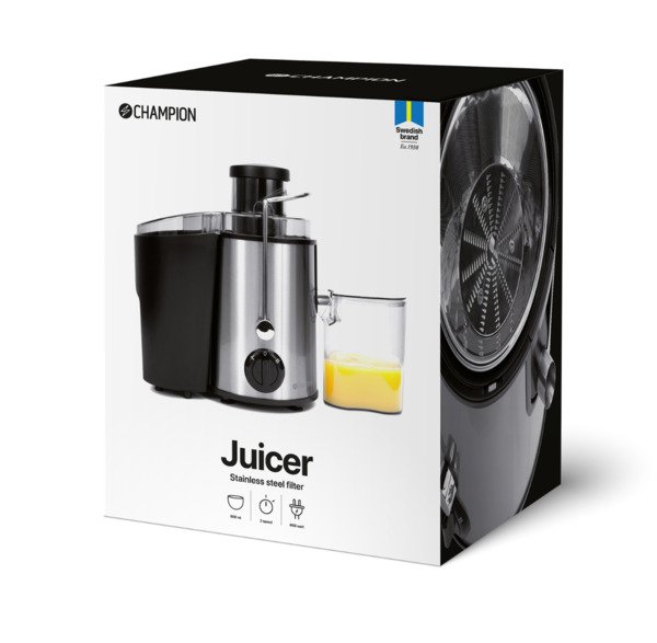 Champion RS400 Mehulinko, 600 W, 0,5 L, ruostumaton ter&auml;s/musta