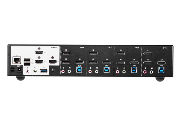 ATEN 4P USB3.0 4K DP TRIPLE VIEW KVMP SW