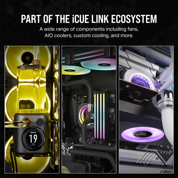 CORSAIR iCUE LINK XD5 RGB ELITE LCD Pump-Reservoir Unit  D5 PWM Pump