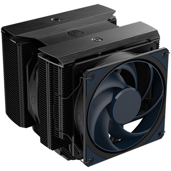 Cooler Master MasterAir MA824 Stealth, 2x120 mm CPU Cooler, Black