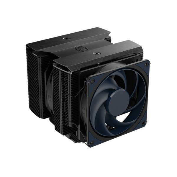 Cooler Master MasterAir MA824 Stealth, 2x120 mm CPU Cooler, Black