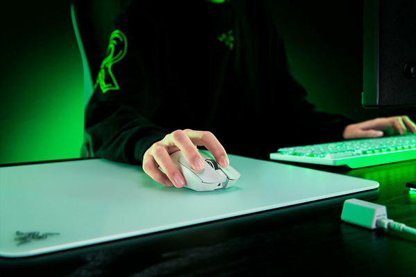 Razer Viper V3 Pro Optisk Tr&aring;dl&oslash;s Kablet Hvid